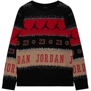 Jordan Holiday Crew Kids Sweatshirt 95C724 - Picture 1 of 3