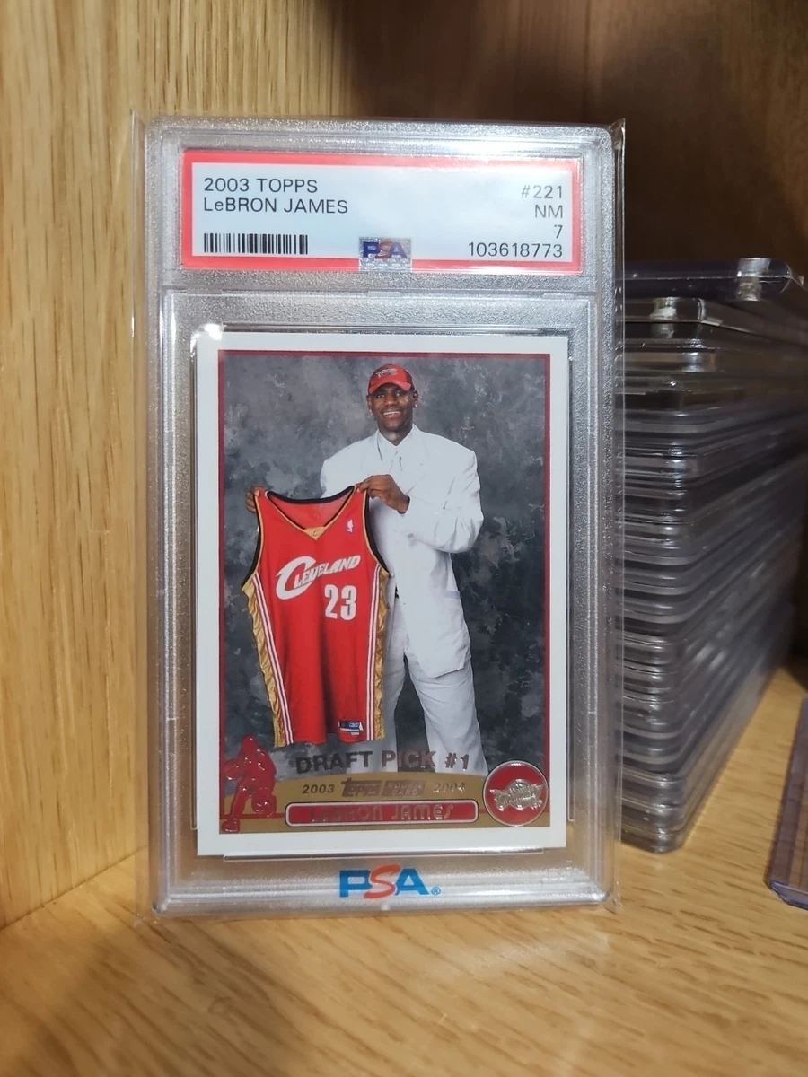 Topps LeBron James Rookie Basketball Trading Card Singles for sale