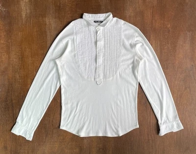 Camisa bata blanca ISSEY MIYAKE hecha en Japón Foto 1 de 4