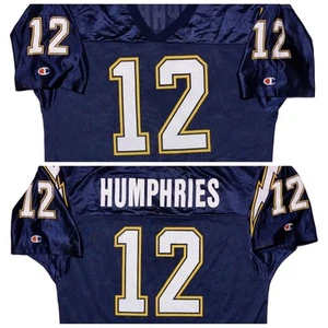 Maglia calcio vintage CHAMPION San Diego Charges Stan Humphries NFL taglia 48 - Foto 1 di 17