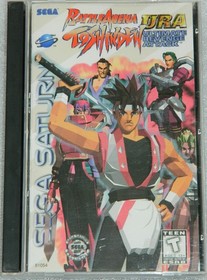 SEGA Saturn Battle Arena Toshinden URA Game Disc w/ Manual & Case CIB Works