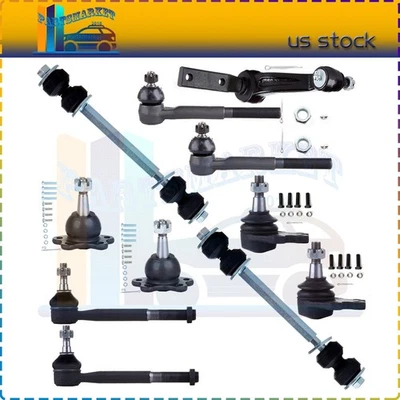 New 11pcs Idler Arm Ball Joint Sway Bar Tie Rod For 1988-1992 GMC K1500 K2500 - Изображение 1 из 4
