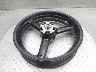 2005 05-09 Suzuki SV650 SV650S Front Wheel Rim 17x3.5 Bent Lip Wobble Video OEM - Image 1 of 4