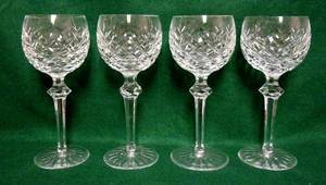 Waterford POWERSCOURT Hock Wine Glasses SOLD IN SETS OF FOUR More Items Here - Picture 1 of 2