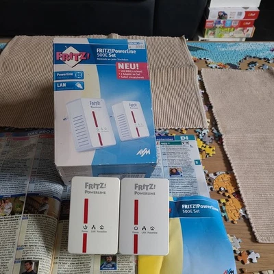 2 AVM FRITZ! 510E POWERLINE Kit   Internet , Set  - Bild 1 von 4