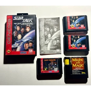 Sega Genesis RPG game bundle Video Game lot🔥Works! Authentic  - Picture 1 of 4