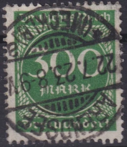 Deutsches Reich Infla Mi.Nr. 270 Abart "Wölbung in 3" zentrisch gestempelt, 1923 - Picture 1 of 3