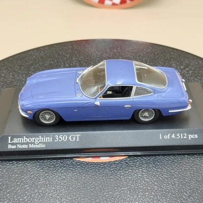 MINICHAMPS 1/43 Lamborghini 350 GT Blue metallic 430103200 - Image 1 of 4