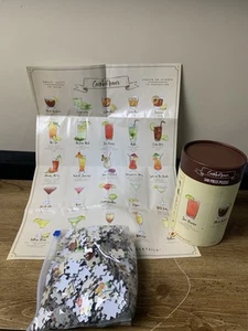 Cocktail Lover 500 Piece Puzzle Complete With Poster - Picture 1 of 7