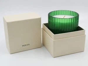 Originale Candela per Ambienti Edizione Limitata Verde Rolex Idea Regalo Nuova - Imagen 1 de 5