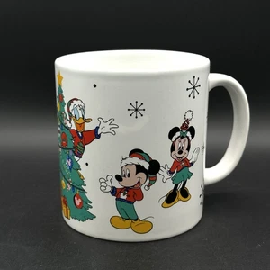 Disney Topolino e Amici Natale 24 oz grande tazza caffè ceramica marchi Zrike - Foto 1 di 13