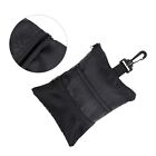 Portable Golfs Ball Accessories Multi-Pocket Black Zipper Handbag Bag Ghb