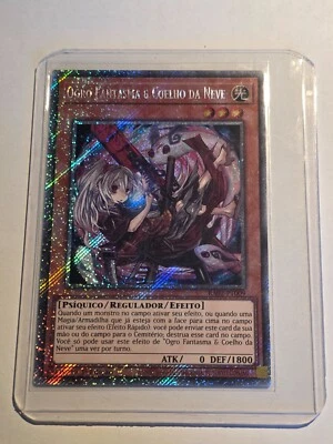 Ghost Ogre & Snow Rabbit (V.4 - Platinum Secret Rar●YUGIOH●RA02●PORTUGUESE●TL088 - Image 1 of 2