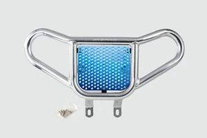 TRX 450R 400EX 400X  Front Bumper  Red & Blue Screen   Alba Racing  218 R2 SL - Picture 1 of 2