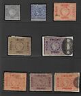India (Princely States) Revenue Berar Duty (8 Stamps)