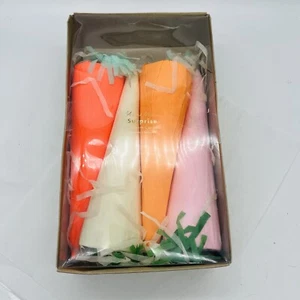 NIP SET 4 SEALED MERI MERI Easter Party Surprise Carrots NEW - Picture 1 of 7