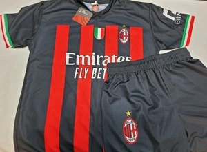 Complete Milan Size 12 Years Without Name Shirt Shorts 2022/23 - Picture 1 of 1