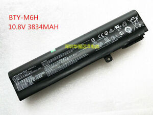 BTY-M6H Original Battery For MSI GE62 GE72 GP62 GP72 PE60 PE70 GE62VR 3834mAh