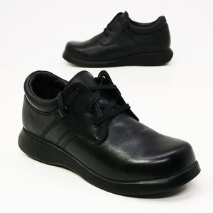 Drew Krissy Size 6 Narrow Womens Black Shoes Leather Oxford Walking Lace-up Shoe - Picture 1 of 10