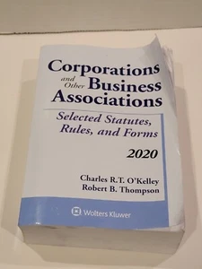 Corporations and Other Business Associations 2020 (Wolters Kluwer) - Picture 1 of 6