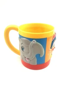 Tazza da circo tazza 3D giallo Barnum & Bailey Ringling bros animali souvenir bevande - Foto 1 di 6