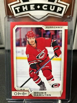 2018-19 O-Pee-Chee Red #608 Dougie Hamilton - Image 1 of 2