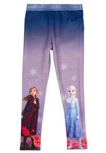 Disney Die Eiskönigin Thermo Leggings Mädchen Frozen Winter Leggins gefüttert - Bild 1 von 2
