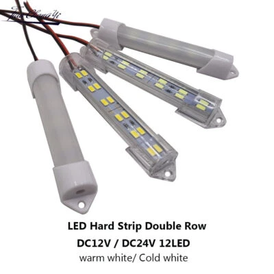 DC12V 24V 5630 9cm Aluminium shell 12 LED strip Hard Rigid LED Strip Br lamps - Image 1 of 4