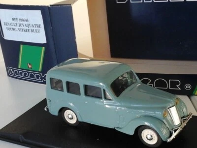 ELIGOR n°100645 Renault Juvaquatre vitrée  Boîte/ surboîte - Photo 1/2