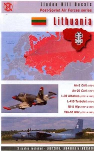 Linden Hill Aufkleber 1/72 LITAUEN LUFTWAFFE Post sowjetische Luftwaffe Serie - Bild 1 von 6