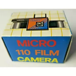 Vintage Micro 110 Film Camera In Original Box Collectable NIB on Keychain SKU75 - Picture 1 of 7