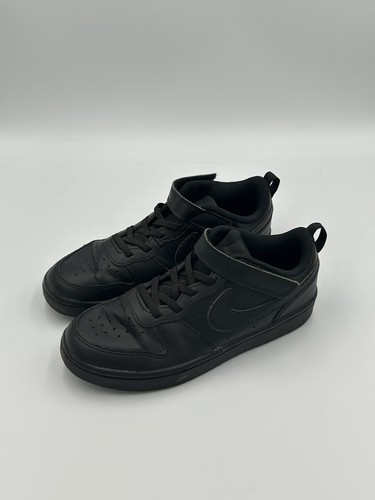 Scarpe da tennis Nike nere Court Borough sneakers basse taglia 3