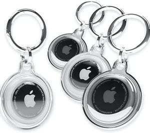 4er Pack Airtag Schlüsselanhänger Wasserdicht, Air Tag Halter für Apple Airtag GPS Tracker - Bild 1 von 7
