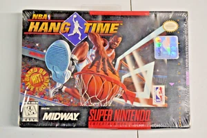 NBA HangTime nuovissimo Super Nintendo SNES raro sigillato in fabbrica VGA WATA nuovo con scatola - Foto 1 di 5