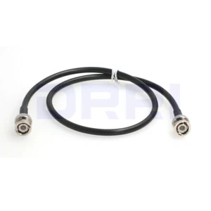 Cable coaxial 6G HD-SDI video BNC macho a BNC macho RG223 50 ohmios doble blindaje - Imagen 1 de 2