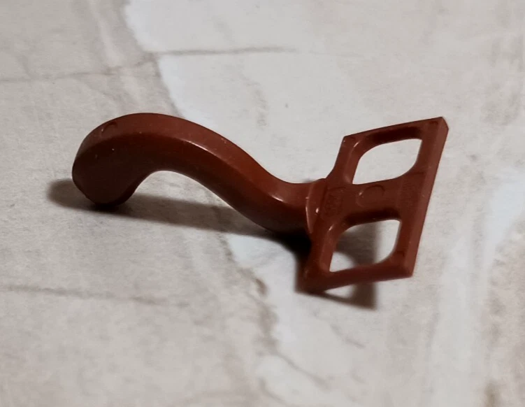 New LEGO Brown Cat Tail Fits on Regular Minifigure Legs Kitty Cat Exclusive Set - Image 1 of 1