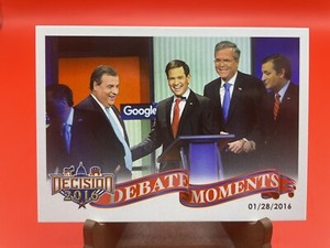 Decision 2016 ￼Debate Moments Trading Card 118