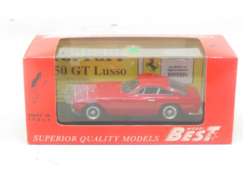 Best Modelli Pressofuso 9075/2 Ferrari 250 Gt Lusso Prova Rosso 1 43 Scala IN - Immagine 1 di 4