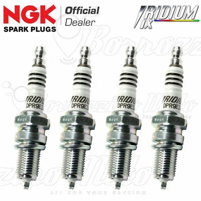 4 CANDELE NGK IRIDIUM DPR9EIX-9 HONDA CBX 650 E 650 1983 - 1984 - Изображение 1 из 3