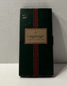 Longaberger Pewter Santa Key 2001 Christmas Collectible Ornament #77721 - Picture 1 of 11