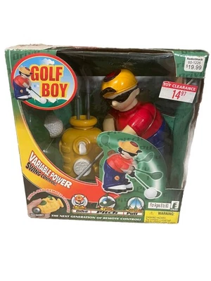 Golf Boy Remote Control Mini Golf Play Set Vintage New In Damaged Box Putt Drive - Image 1 of 4