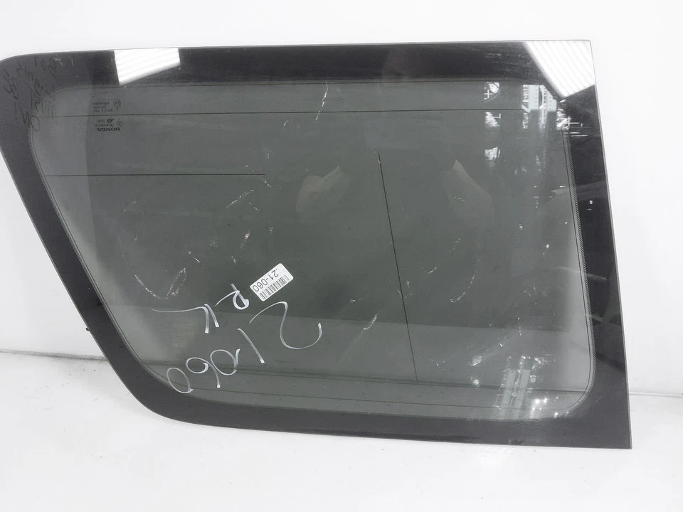 Cuarto de cristal trasero izquierdo honda piloto 2006-2008 ventana 73560-s9v-a11 Foto 1 de 4