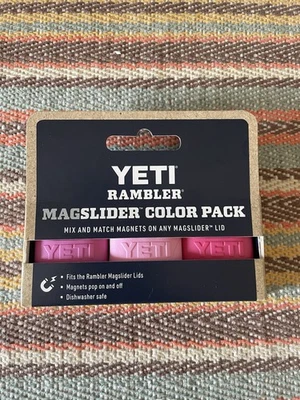 Yeti Rambler Magslider Harbor Pink, Power Pink, Prickly Pear Pink conjunto de 3 - Imagem 1 de 2