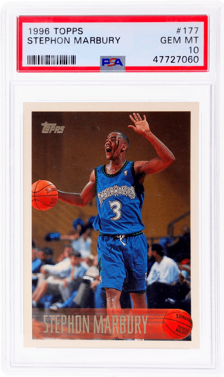 Topps Stephon Marbury Basketball Minnesota Timberwolves Sports