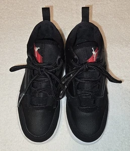 Nike Boys Air Jordan Fadeaway Black/Red Sneaker Shoes Kids Size C11 for 5-6 Yrs - Picture 1 of 3