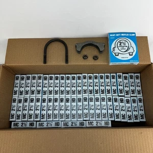 Venta al por mayor Lote 49x Nickson Ford Estilo 2.5" Diseño OE Abrazadera Silenciador Resistente #59 - Imagen 1 de 4