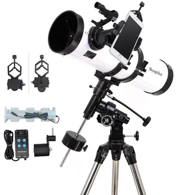 Telescopio astronómico newtoniano reflector parabólico 130 mm observación del espacio profundo Foto 1 de 4