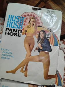 Set Of 5 New Hush Hush Vintage Pantyhose - Picture 1 of 8