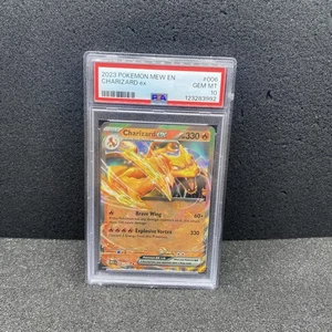 2023 Pokémon Charizard ex 006/165 Scarlet & Violet 151 PSA 10 GEM MINT English - Picture 1 of 2