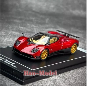 PosterCars 1:43 Pagani Zonda F Alloy Diecast Model Car Display Birthday Gift Red - Picture 1 of 12